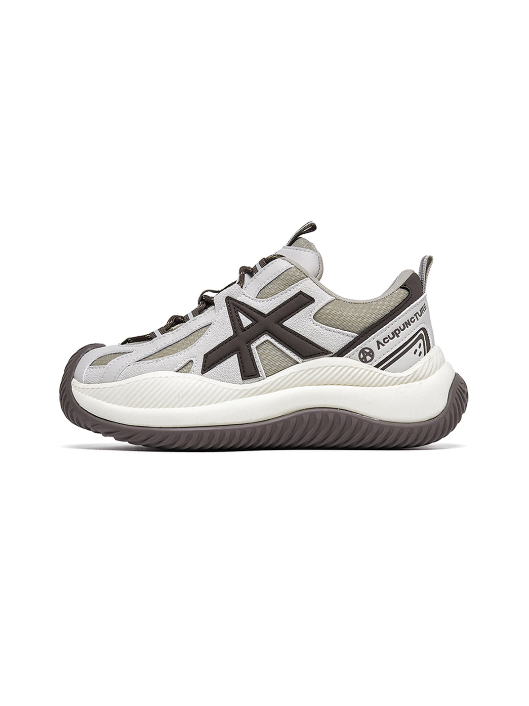 Star-Lace Wave-Sole Chunky Sneakers - View 31