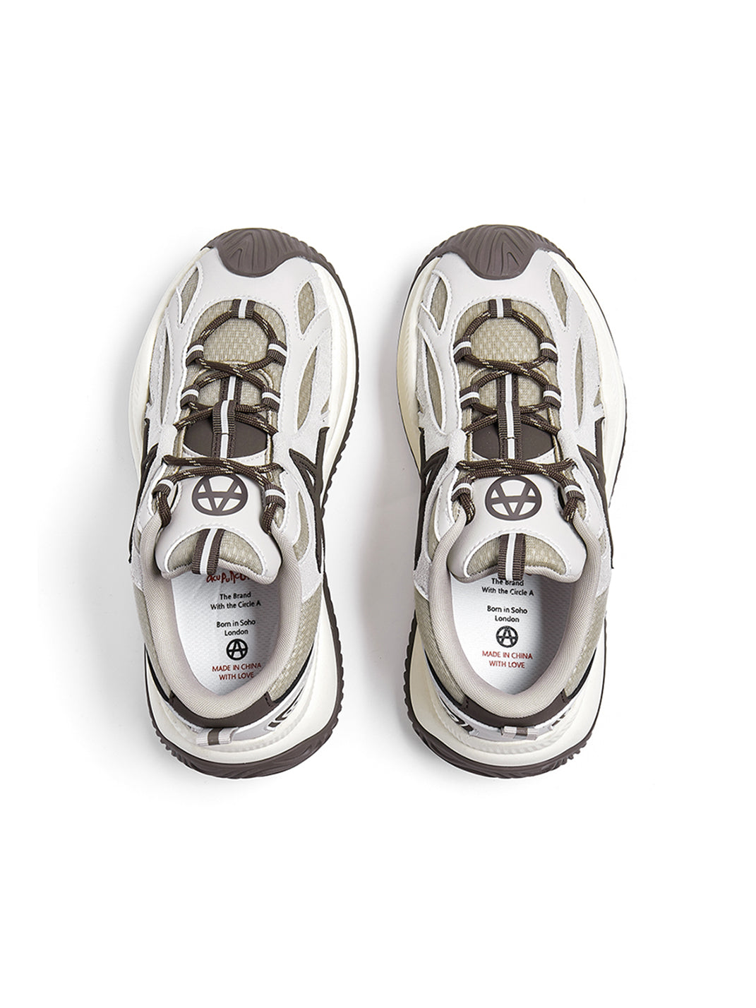 Star-Lace Wave-Sole Chunky Sneakers - View 39