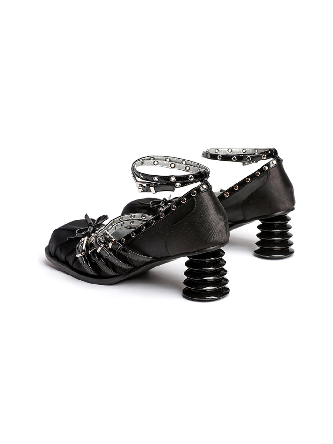 Studded-Strap Spring-Heel Mary Janes - View 6