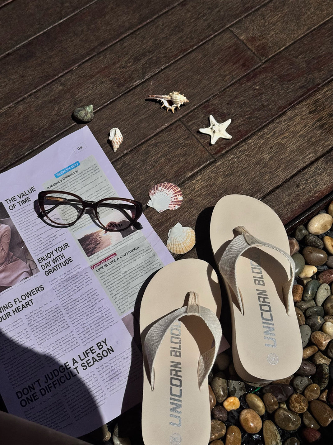 Cushioned Wedge Platform Flip-Flops - View 24