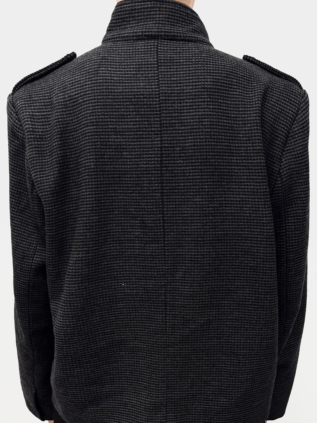 Houndstooth Lobster-Clasp Fencing Jacket - View 5