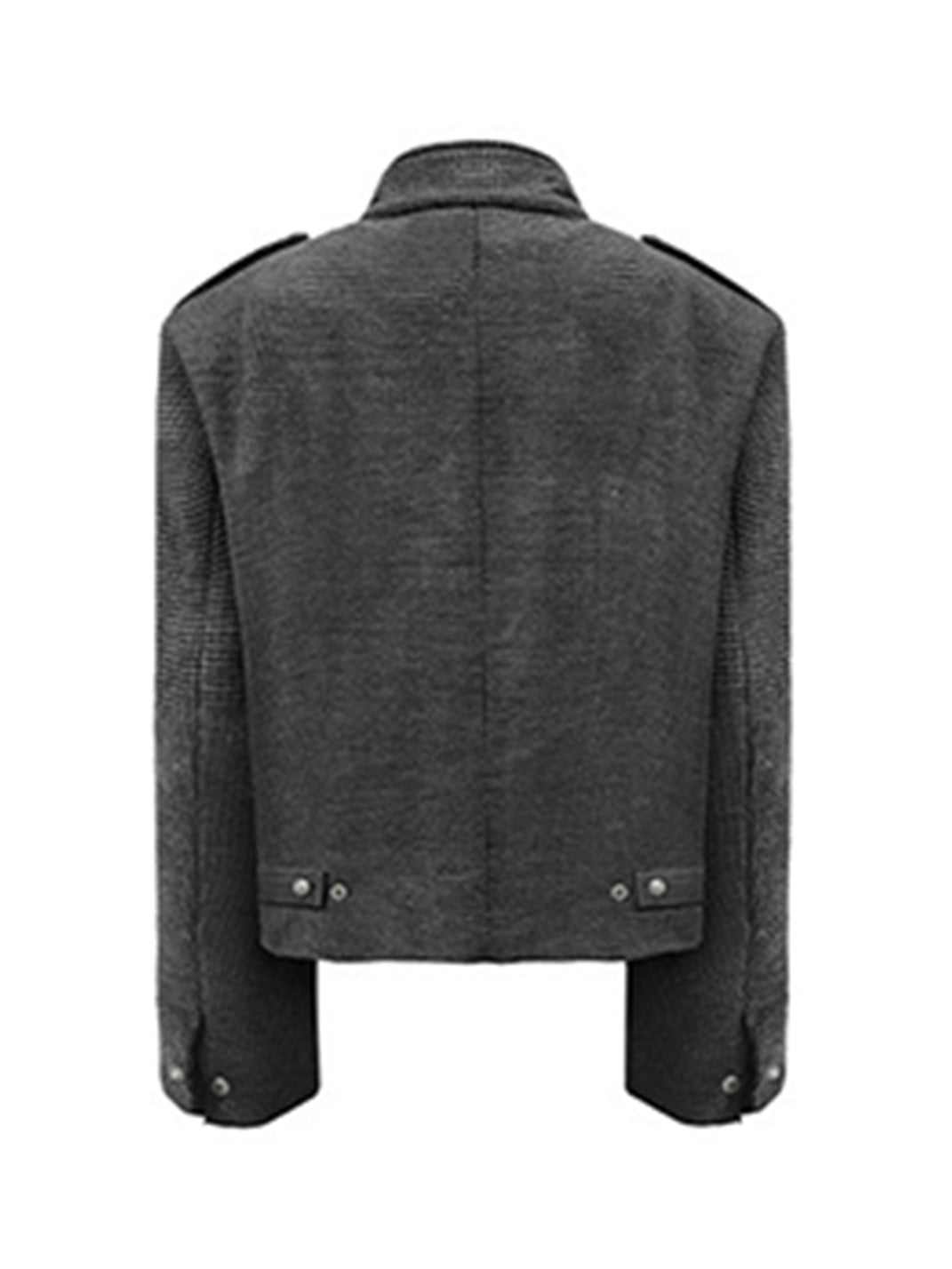 Houndstooth Lobster-Clasp Fencing Jacket - View 7