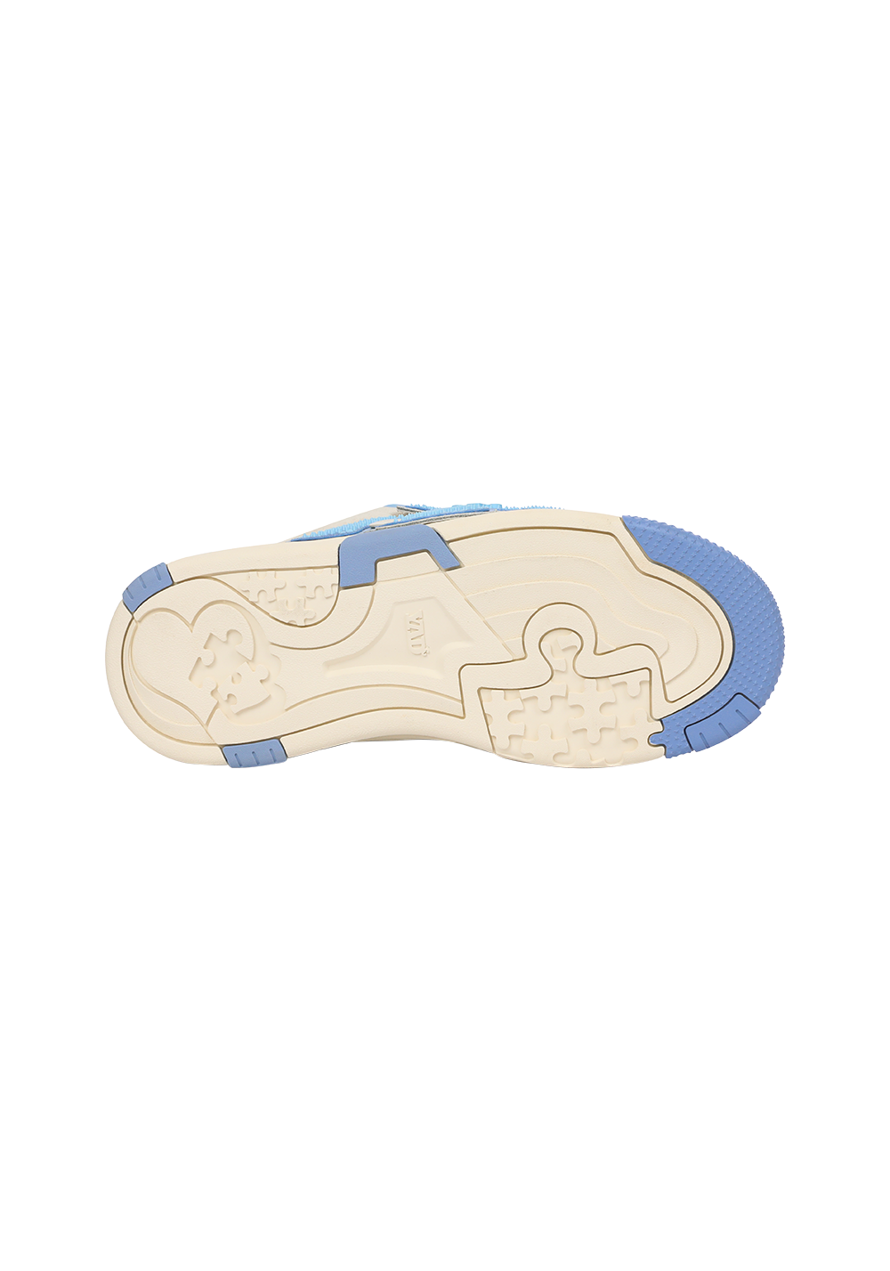 Puzzle-Panel Suede Skate Sneakers - View 10