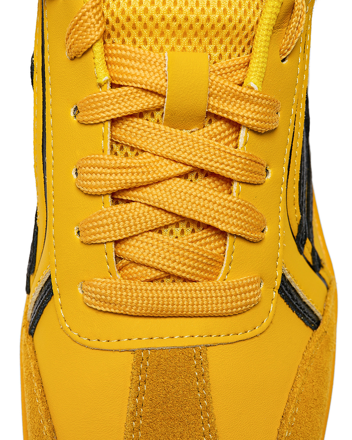 Yellow Graphic Retro Trainer Sneakers - View 11