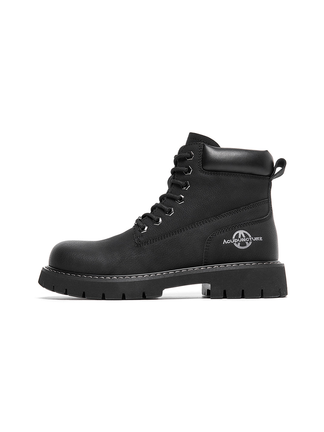 Zip-Front Lug-Sole Ankle Boots - View 18