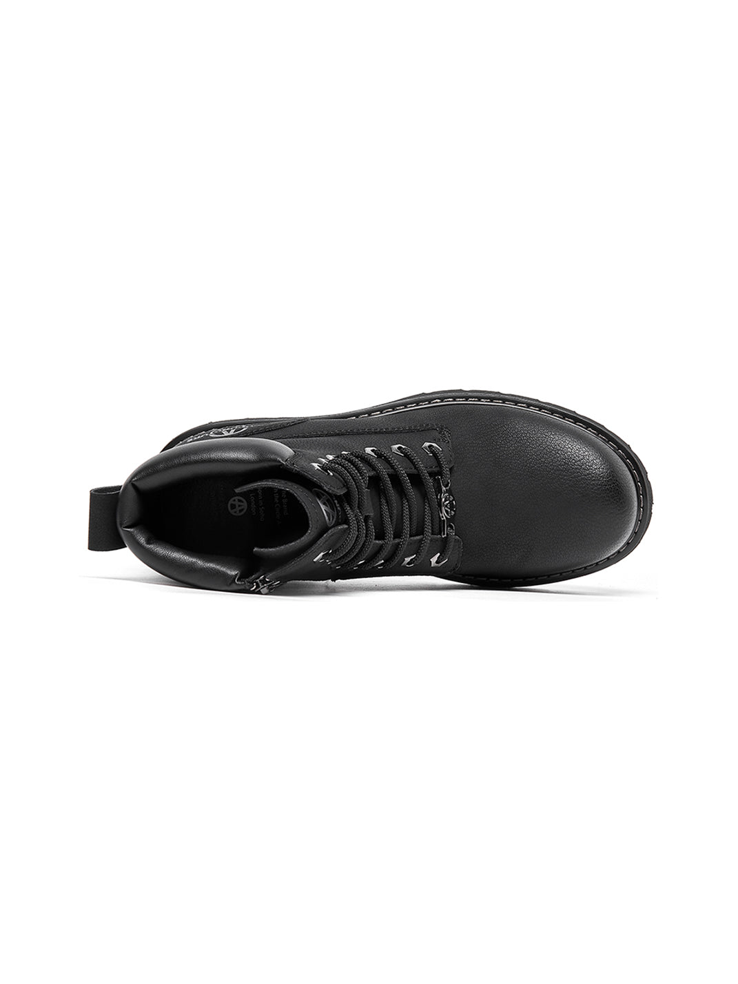 Zip-Front Lug-Sole Ankle Boots - View 32