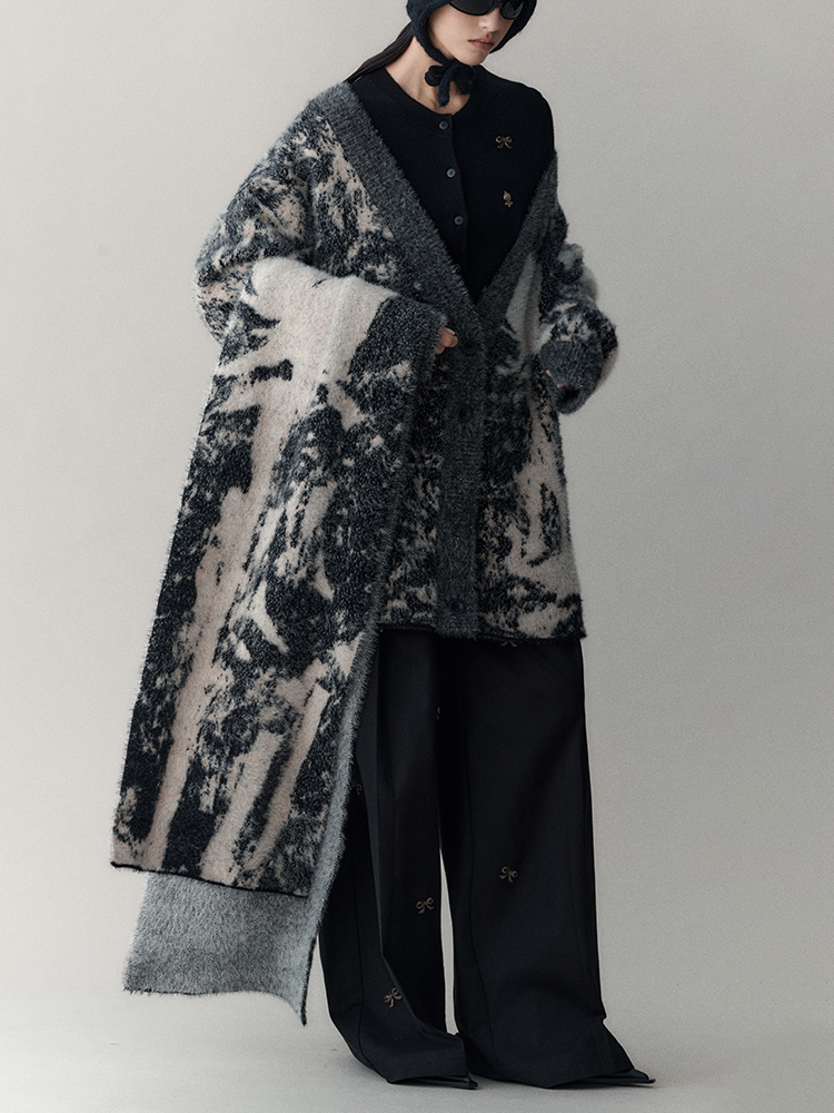 Elegant Wool Blend Scarf - chiclara