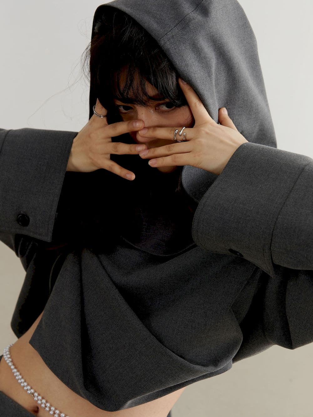 Elevate Hoodie: Stylish Loose Cropped Tops - chiclara