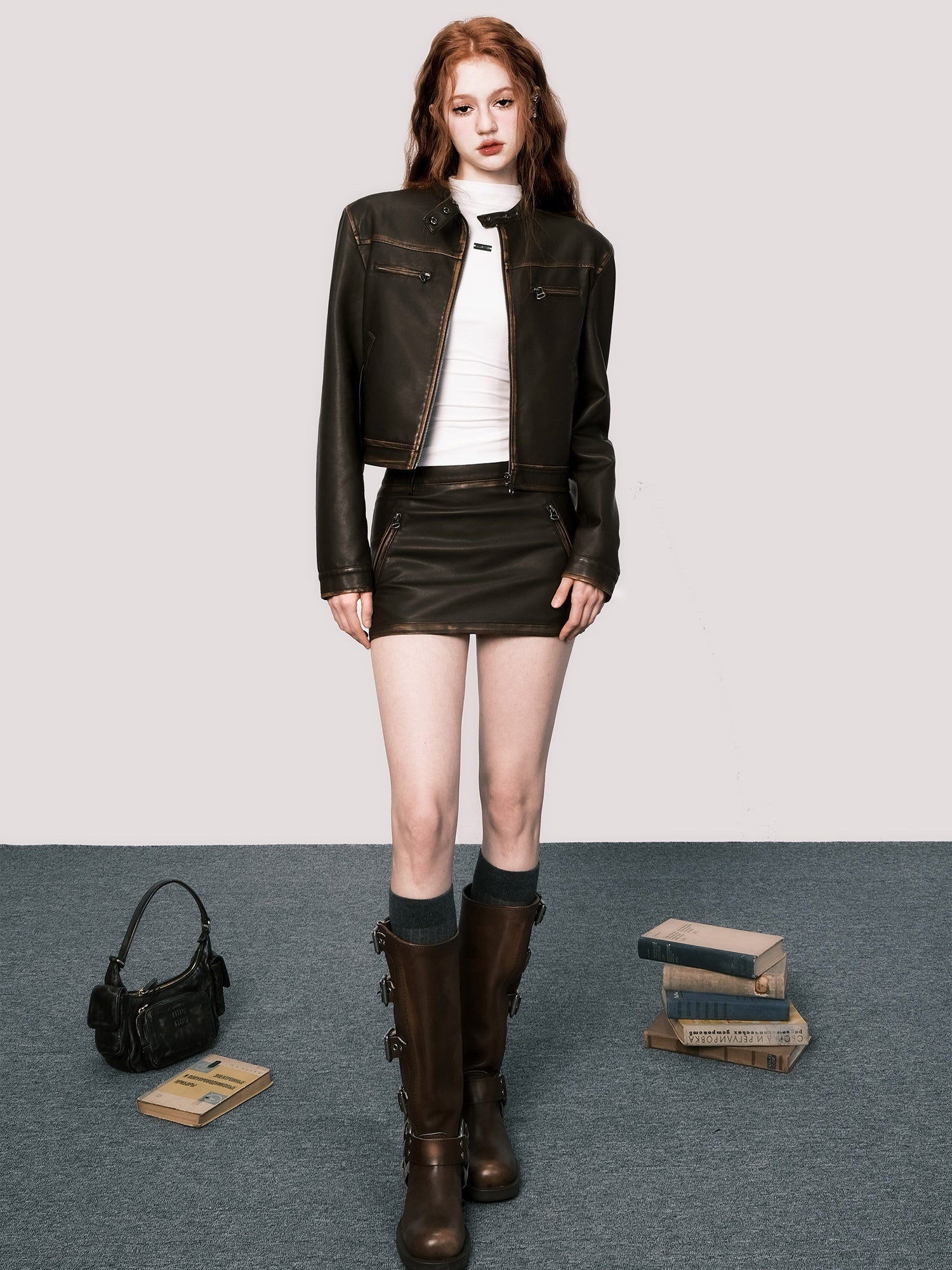 Elegant Slim Fit Half-High Neck Bottoming Shirt - chiclara