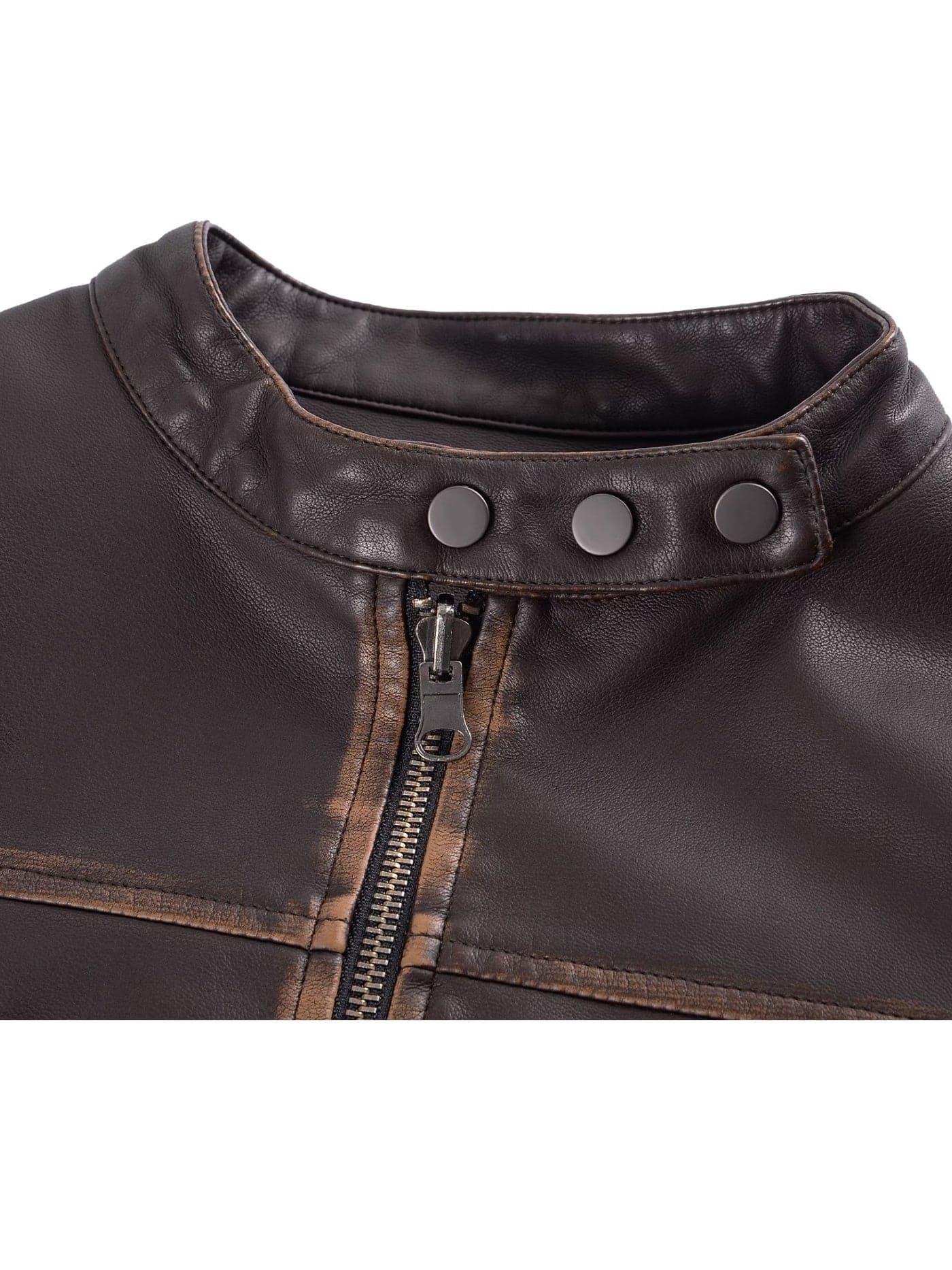 Vintage Leather Jacket & Micro Mini Skirt - chiclara