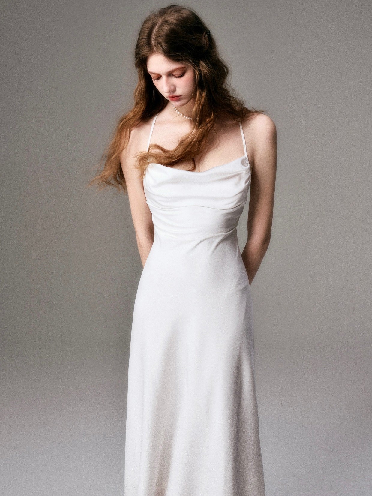 Elegant Swing Sling Maxi Dress - chiclara