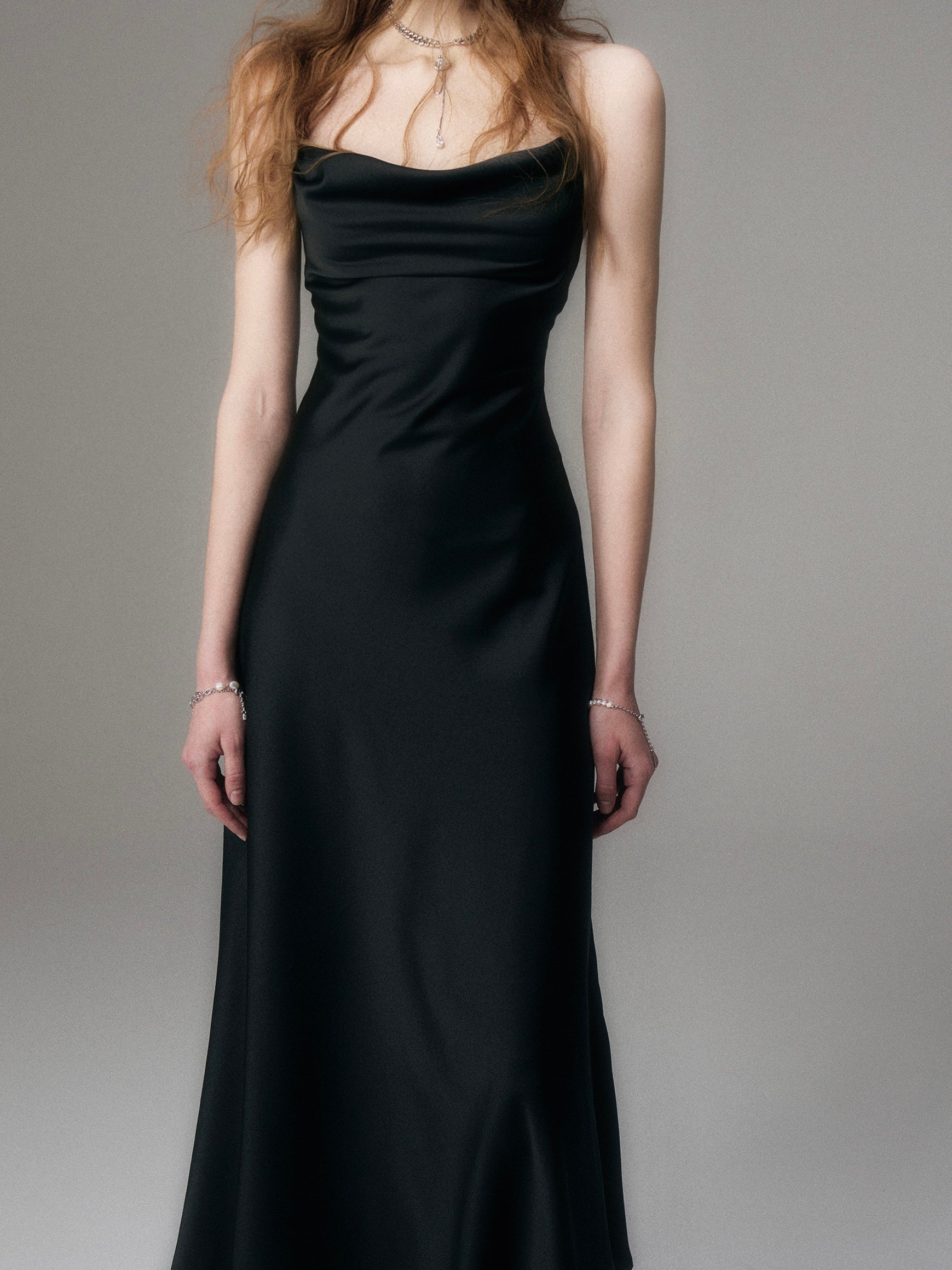 Elegant Swing Sling Maxi Dress - chiclara