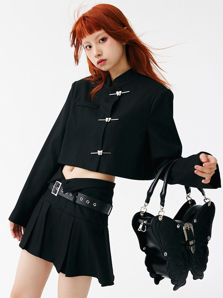 Three-Dimensional Punk Butterfly Shape Bag - chiclara