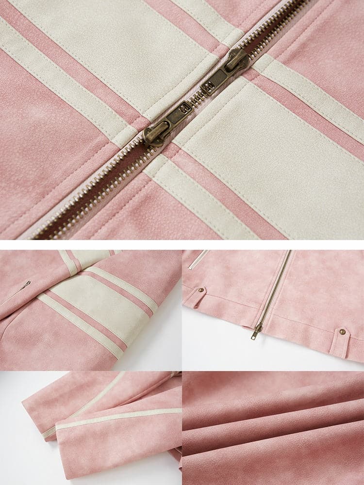 Borderline Leather Jacket - chiclara