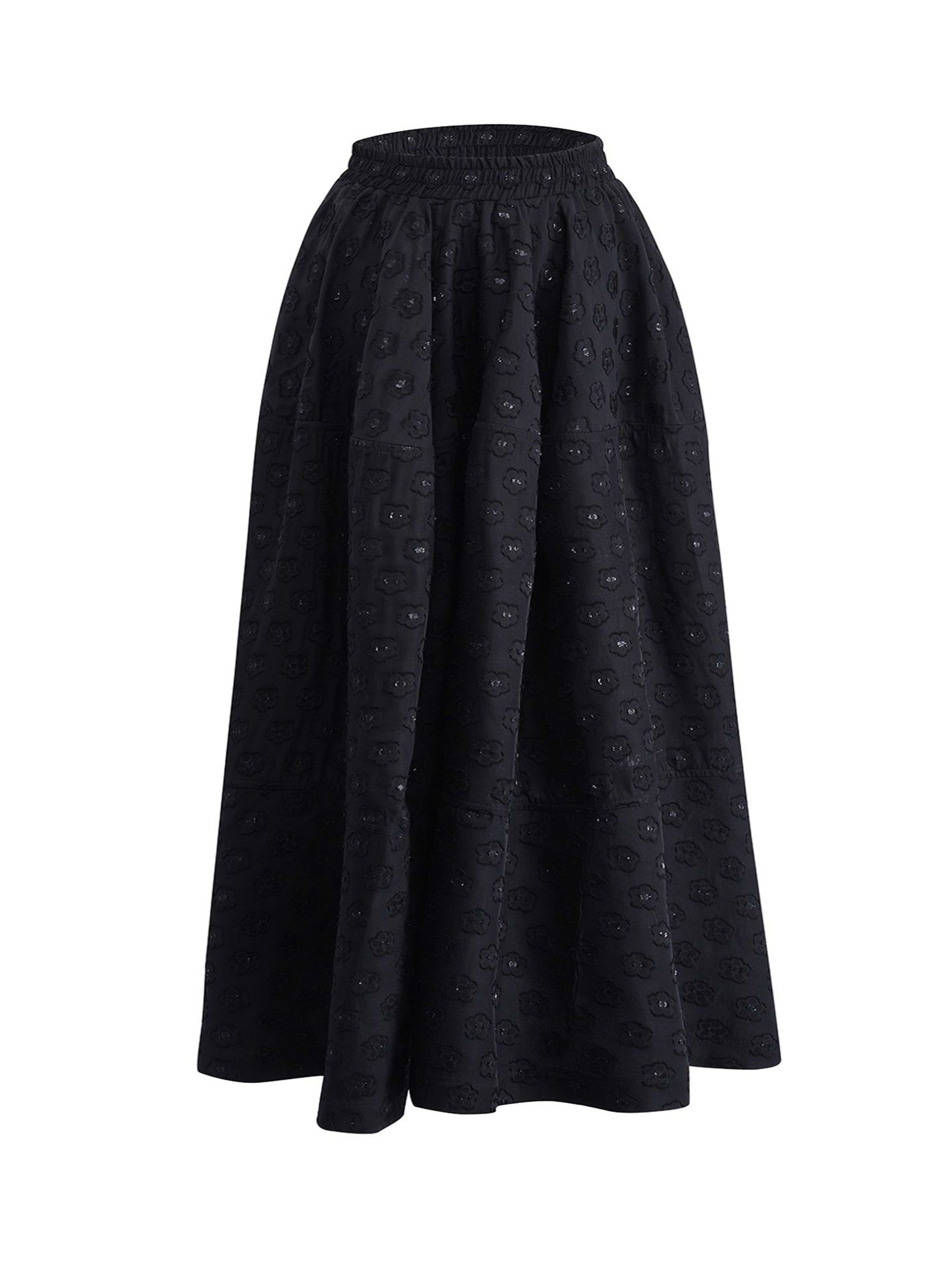 Noir Elegance Peplum Dress Set - chiclara
