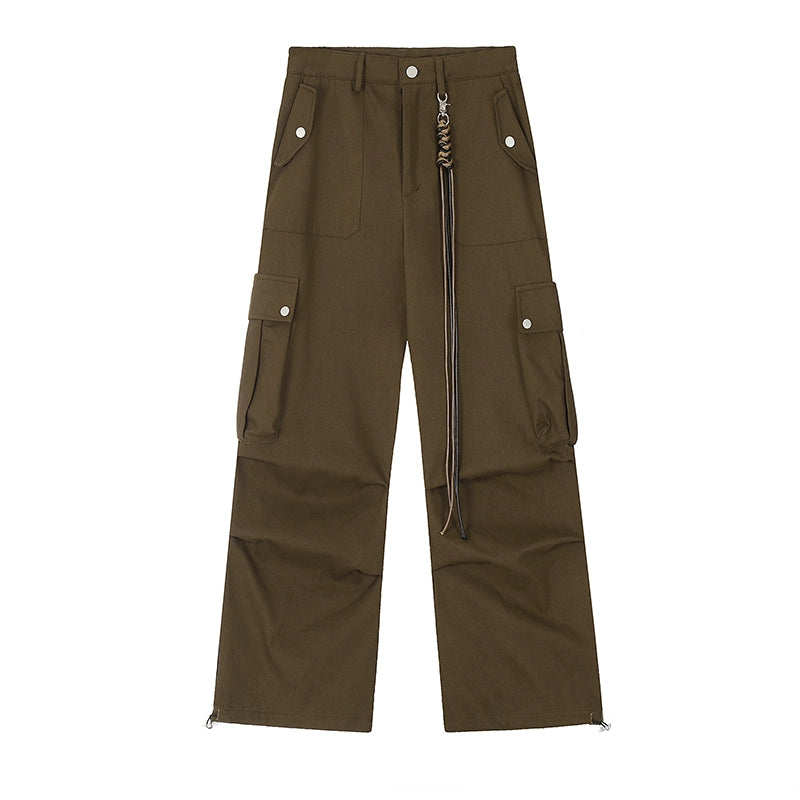 Utility Wide Work Pants - chiclara