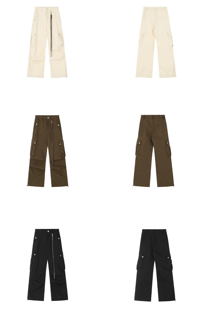 Utility Wide Work Pants - chiclara