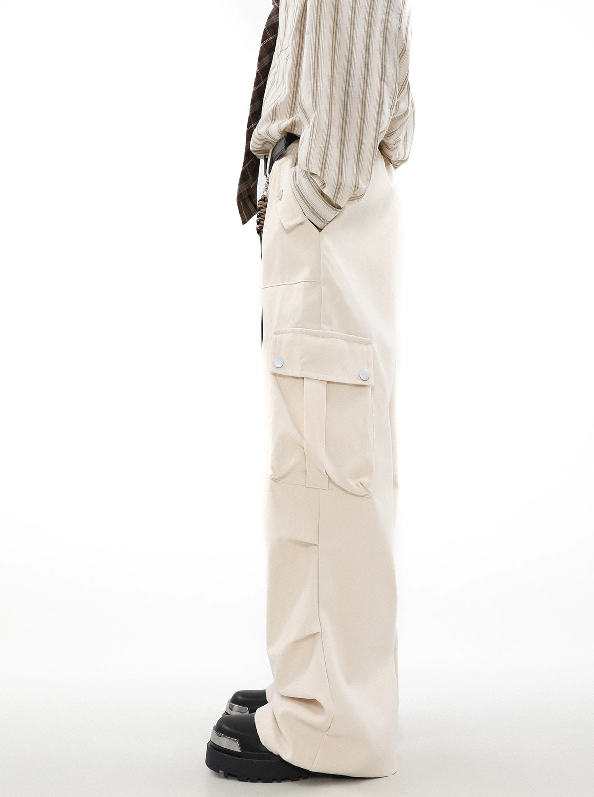 Utility Wide Work Pants - chiclara
