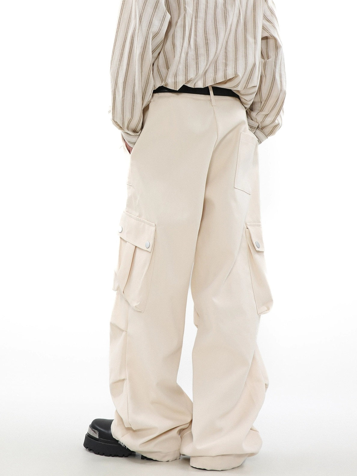 Utility Wide Work Pants - chiclara