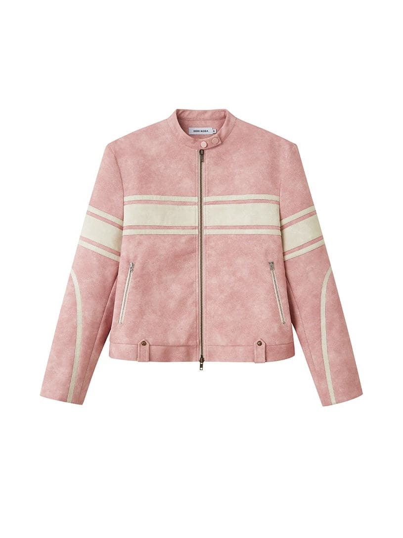 Borderline Leather Jacket - chiclara