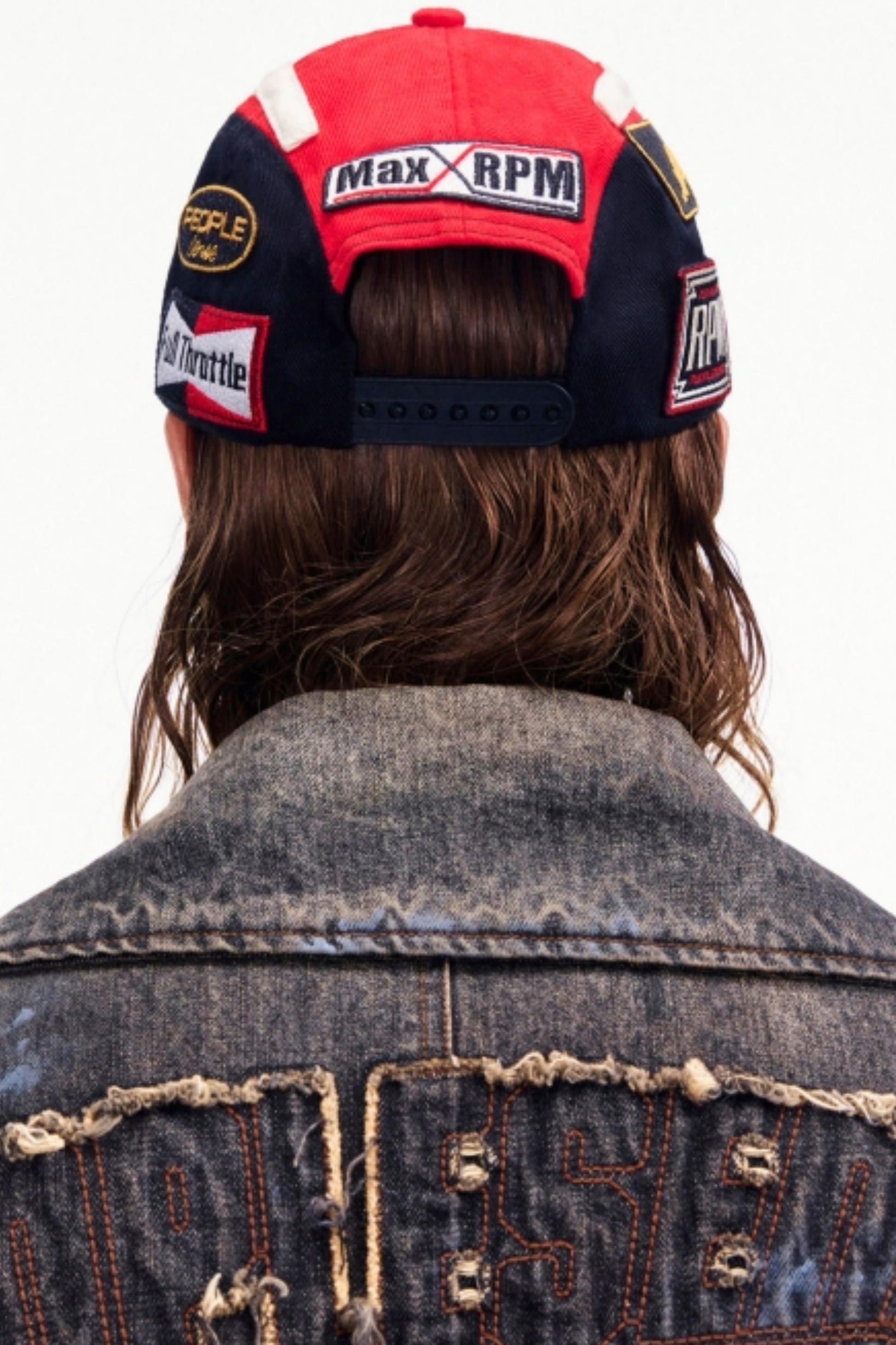 Men's Racing Embroidered Baseball Cap