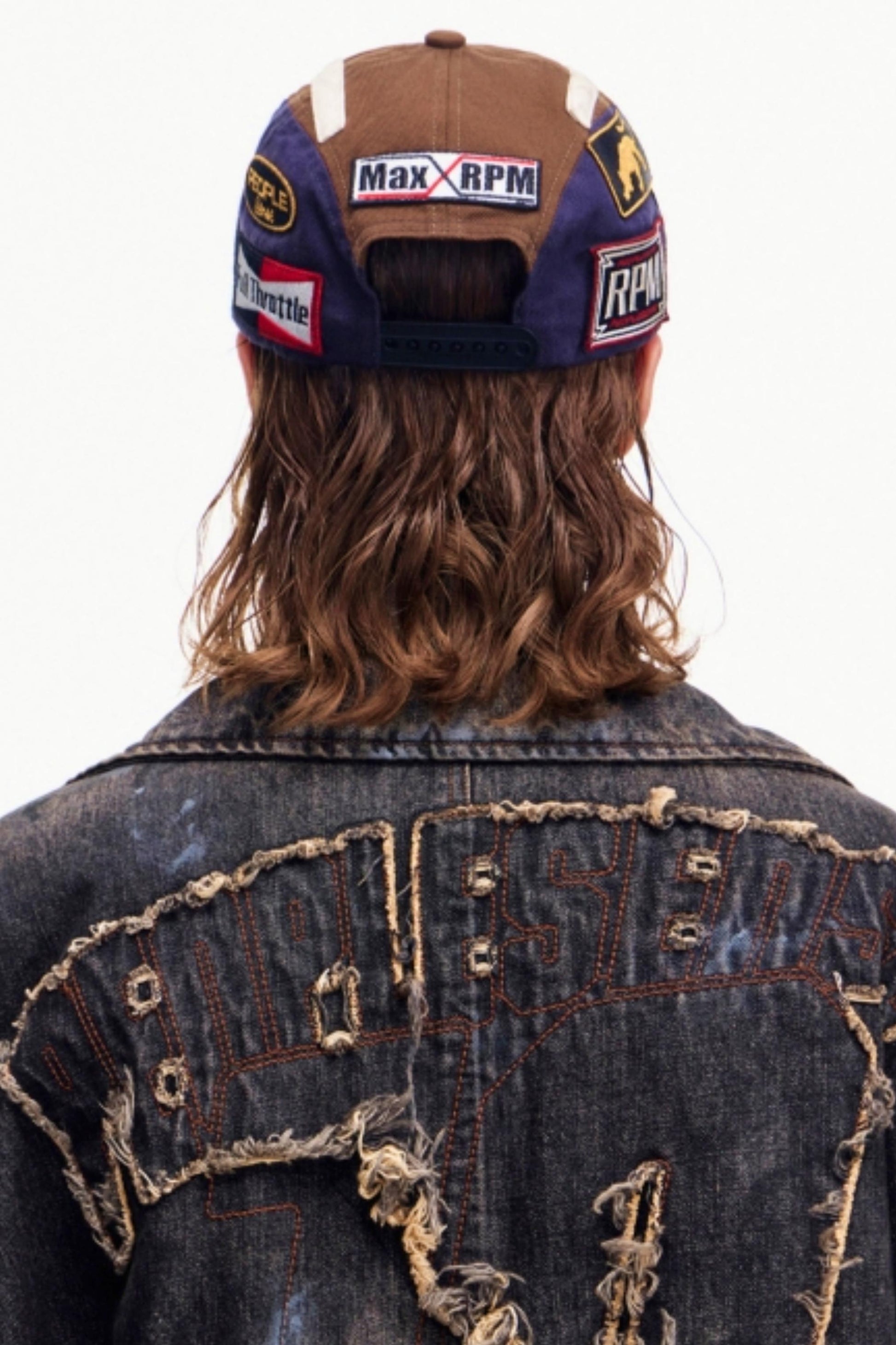 Men's Racing Embroidered Baseball Cap