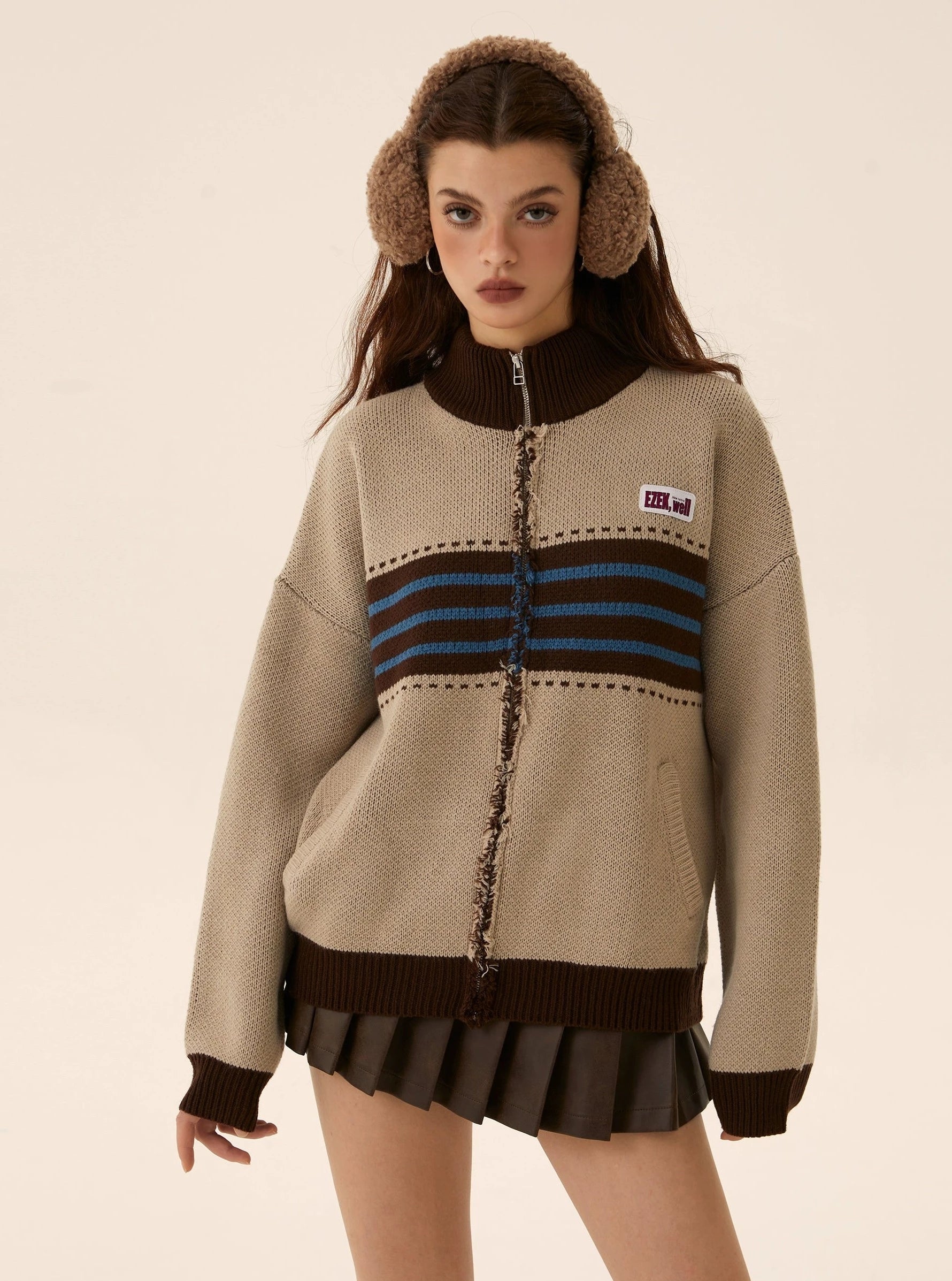 Alpine Retro Zip Sweater