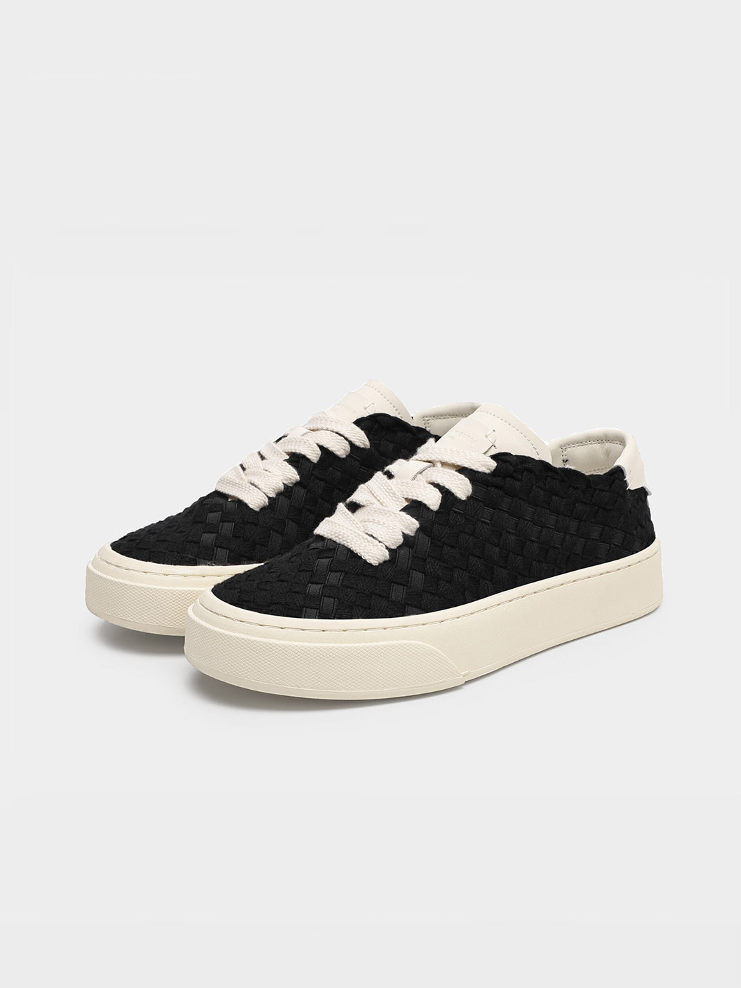 Woven Platform Shoes