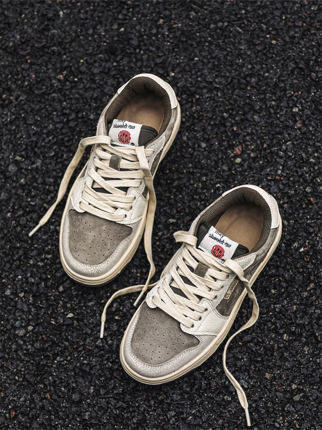 Worn-In Suede & Leather Sneakers
