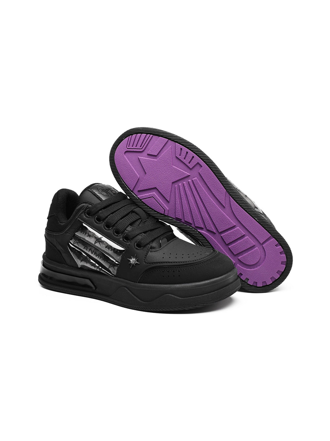 Gothic Star Studded Chunky Sneakers