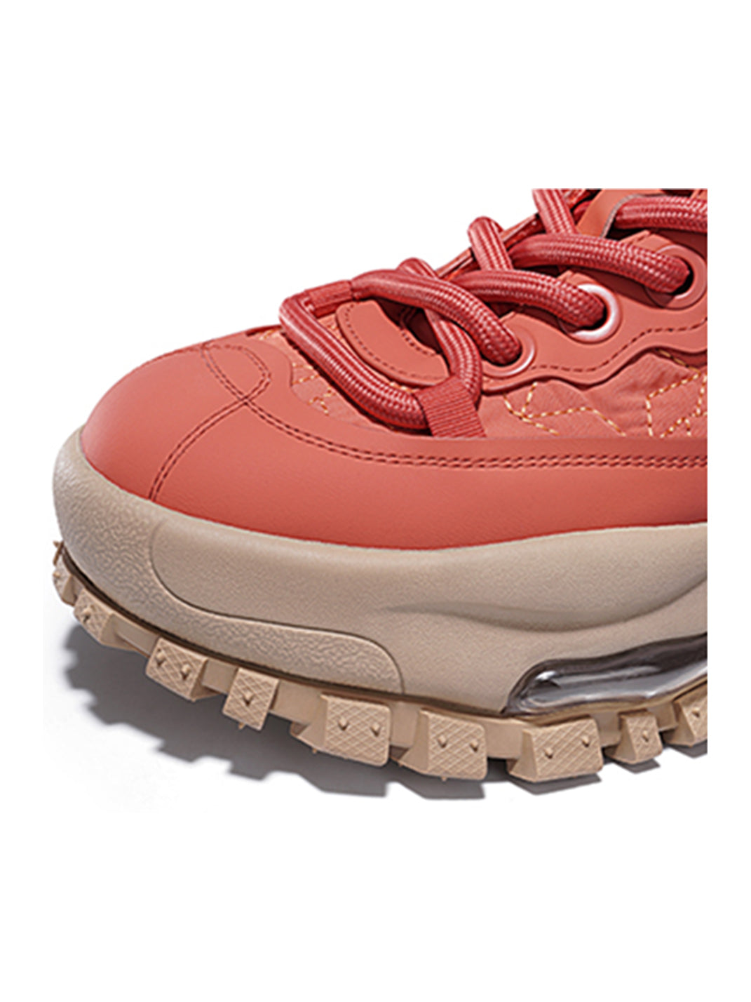 Black Trail Platform Outdoor Sneakers