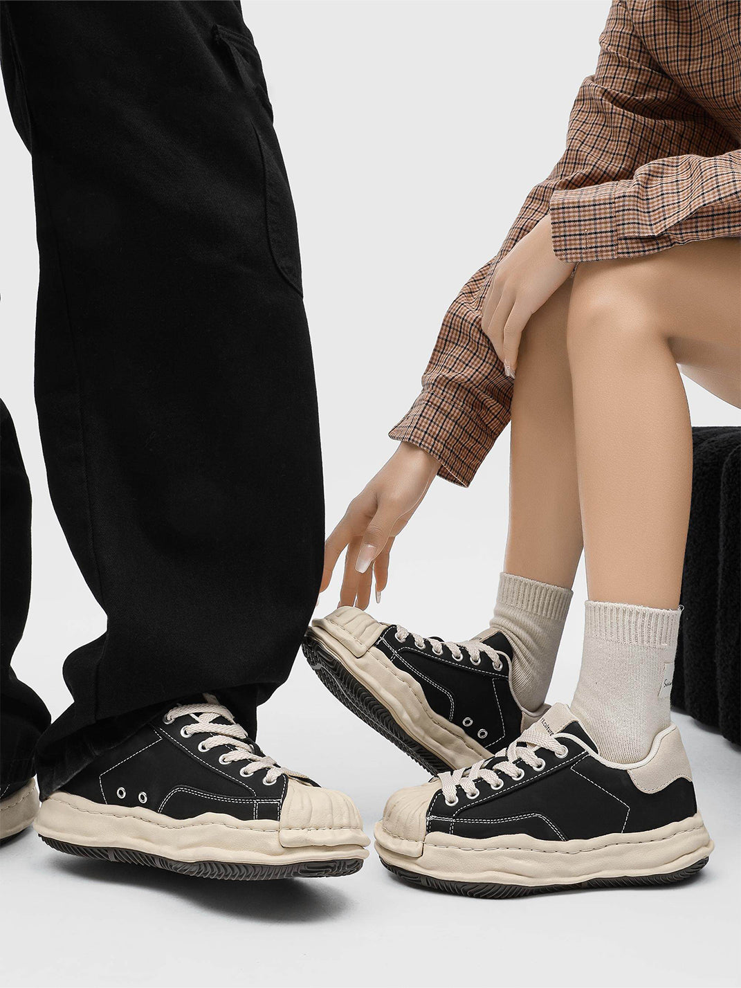 Shell Toe Casual Platform Sneakers