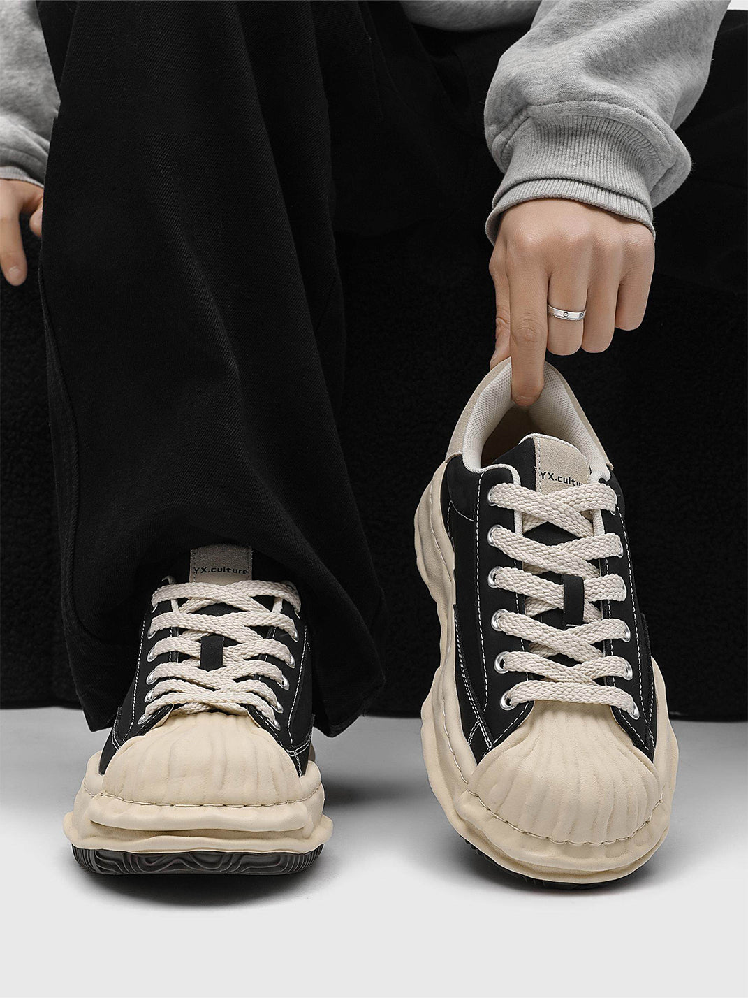 Shell Toe Casual Platform Sneakers