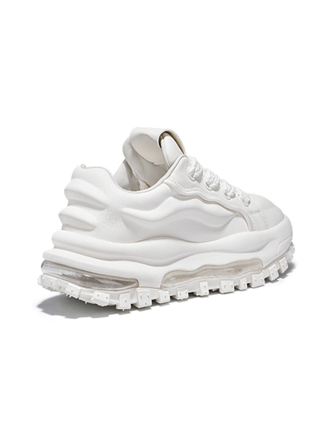 Black Water-Walk Chunky Sneakers
