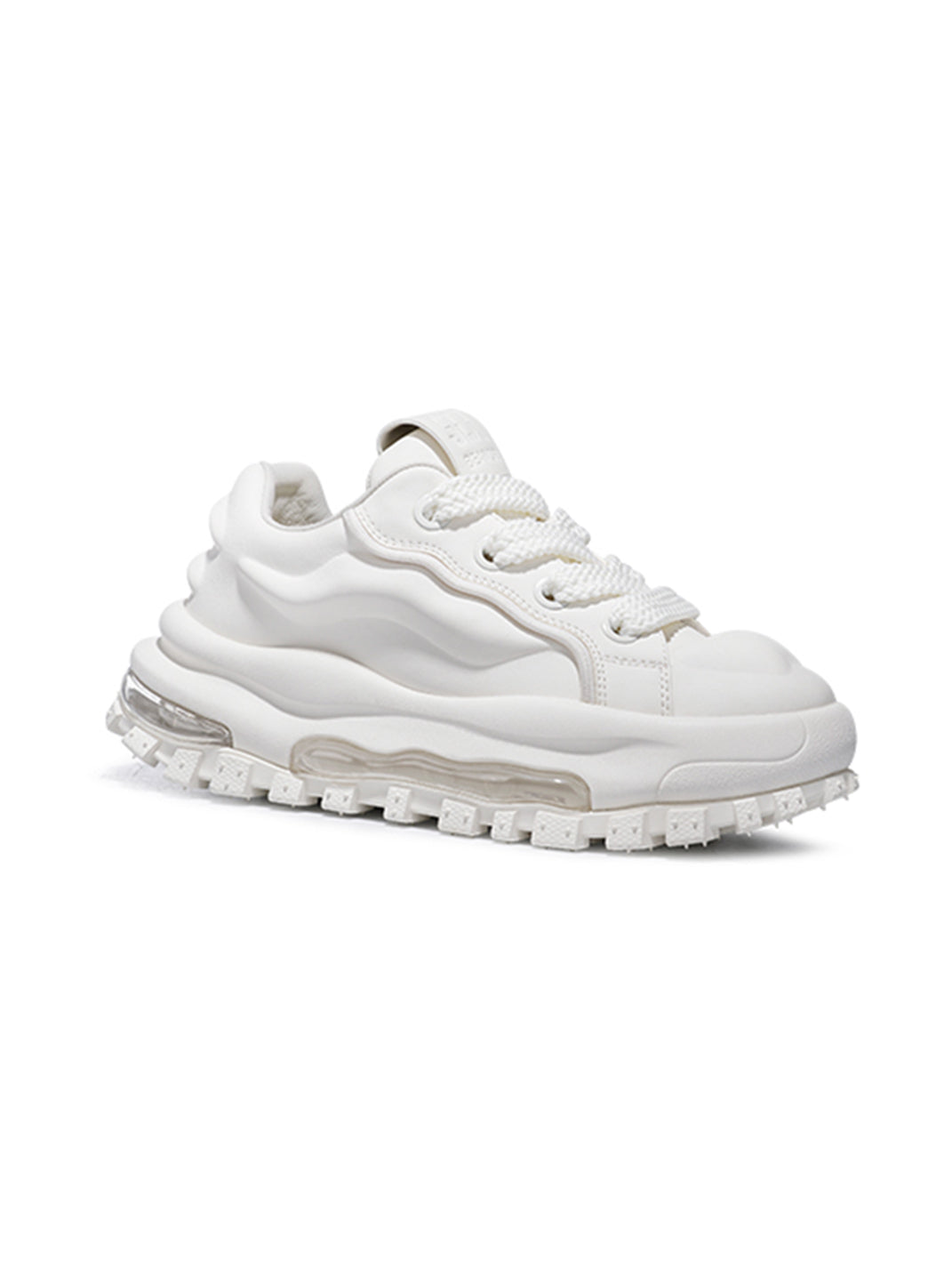 Black Water-Walk Chunky Sneakers