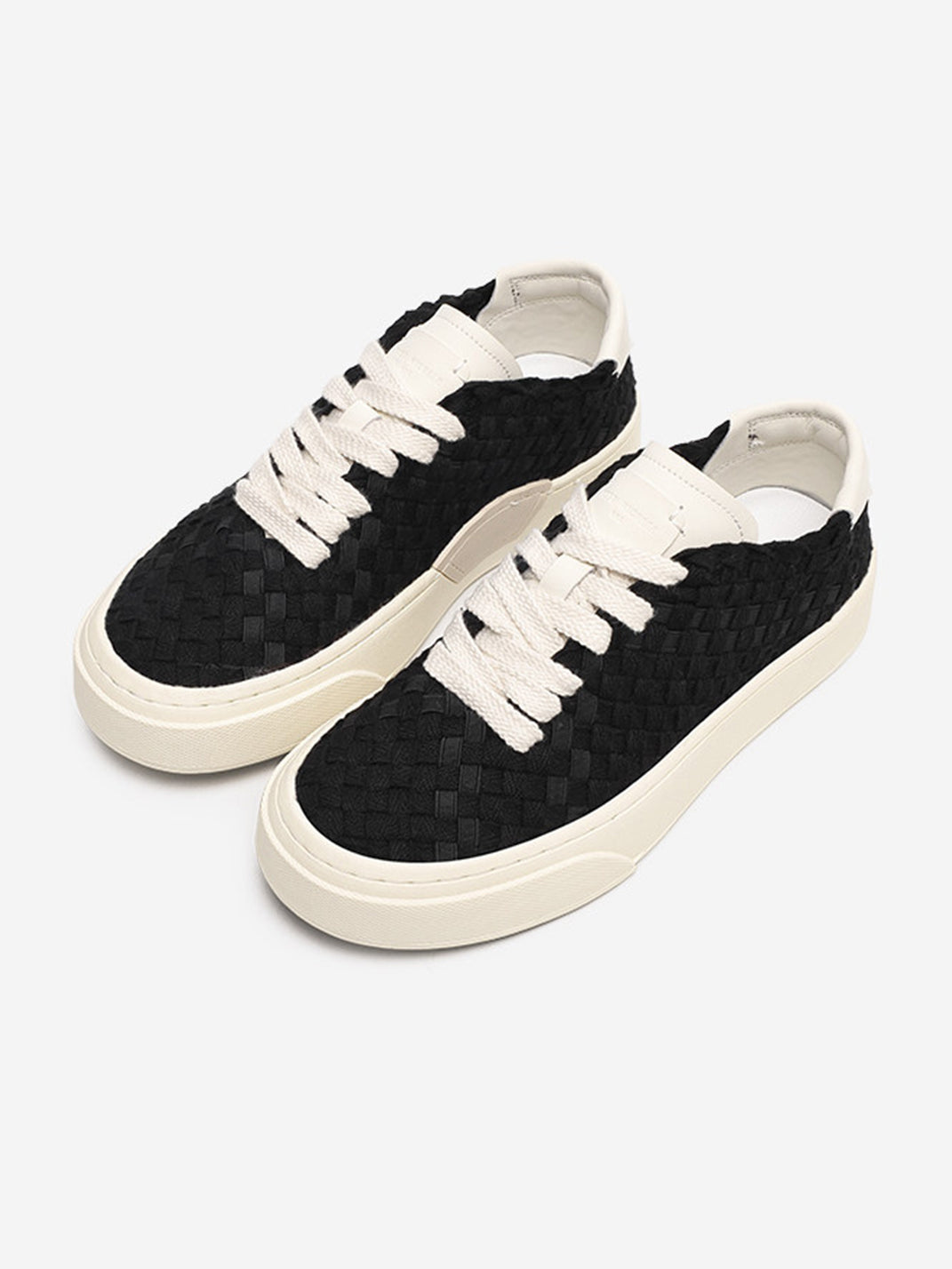 Woven Platform Shoes