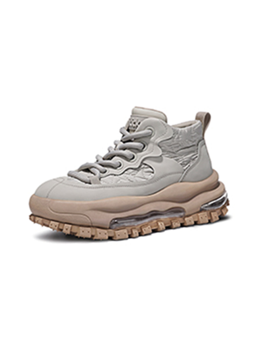 Black Trail Platform Outdoor Sneakers