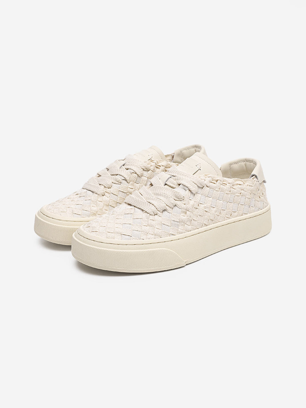 Woven Platform Shoes