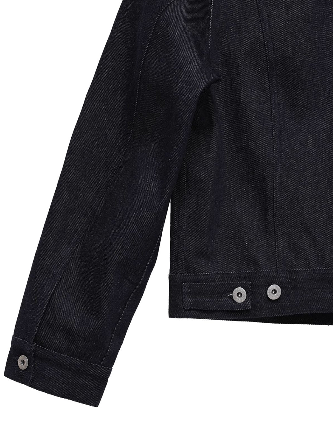 11.3oz Indigo Blue Non-Fade Short Denim Jacket