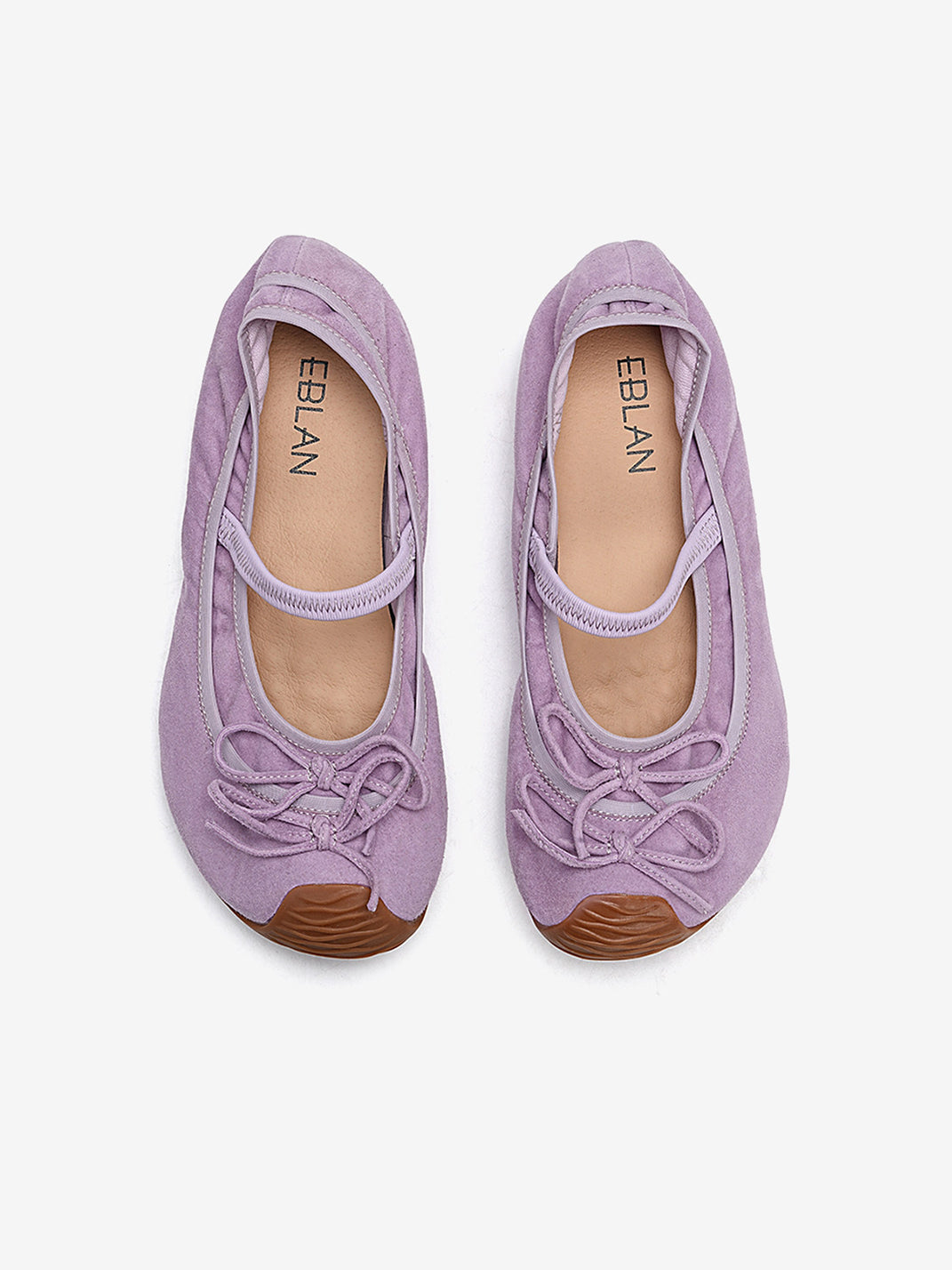 Bow-Adorned Ballet Shoes