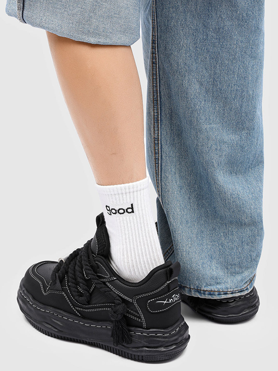 7CM Wavy Sole Chunky Sneakers