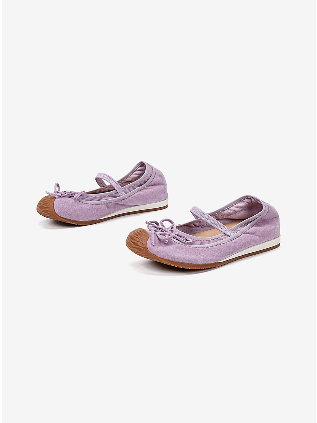 Bow-Adorned Ballet Shoes