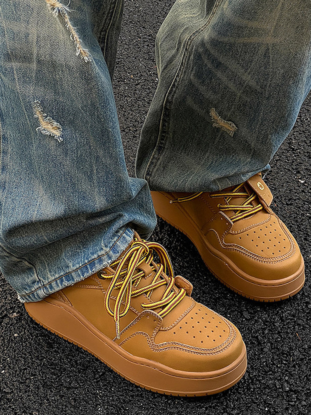 Monochromatic Chunky Sneakers