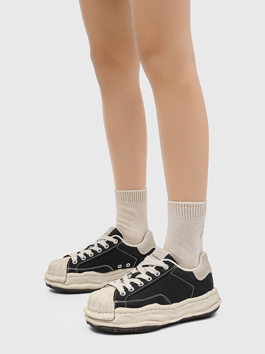 Shell Toe Casual Platform Sneakers