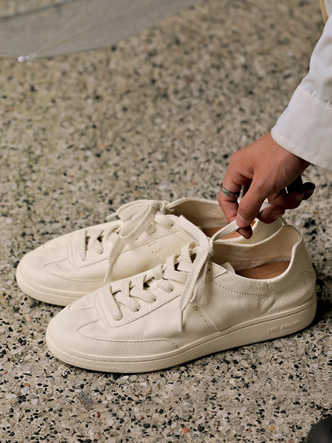Cowhide Flat Shoes