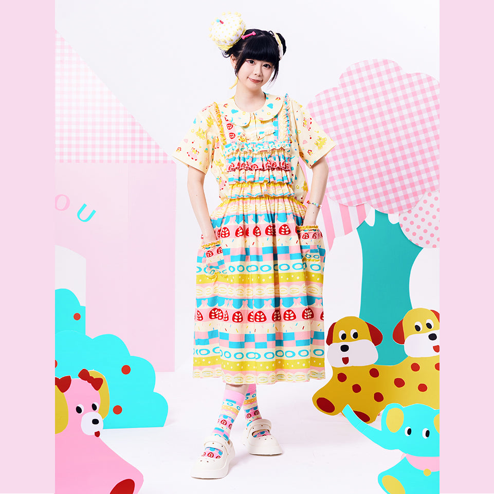 Sweet Ruffle Princess Summer Dress