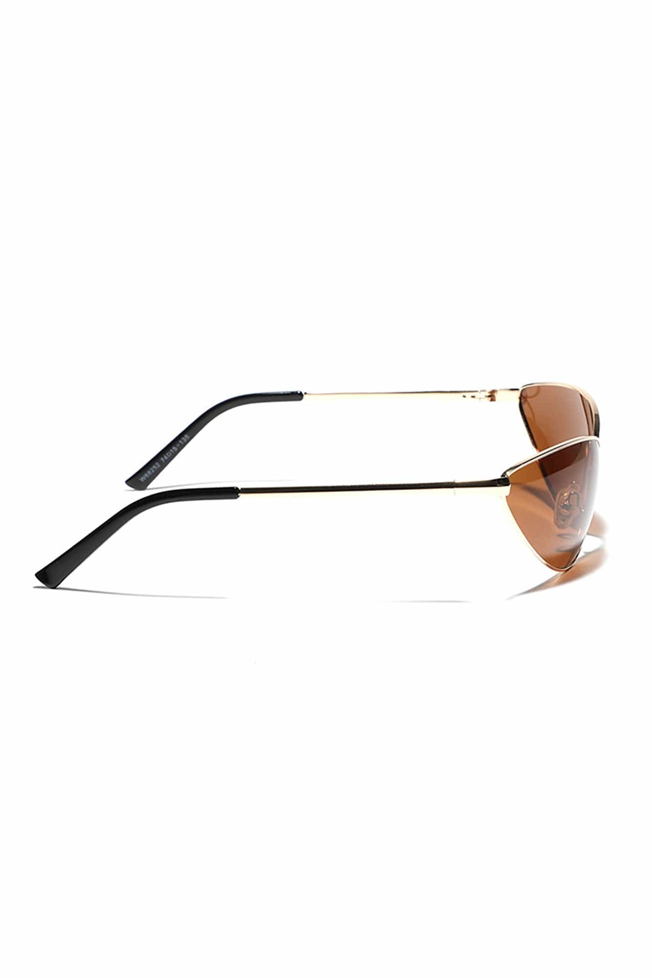 Futuristic Wraparound Cat-Eye Sunglasses - view 4