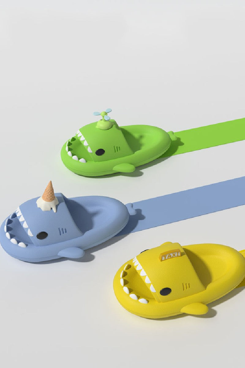 Ice Cream Shark Slippers