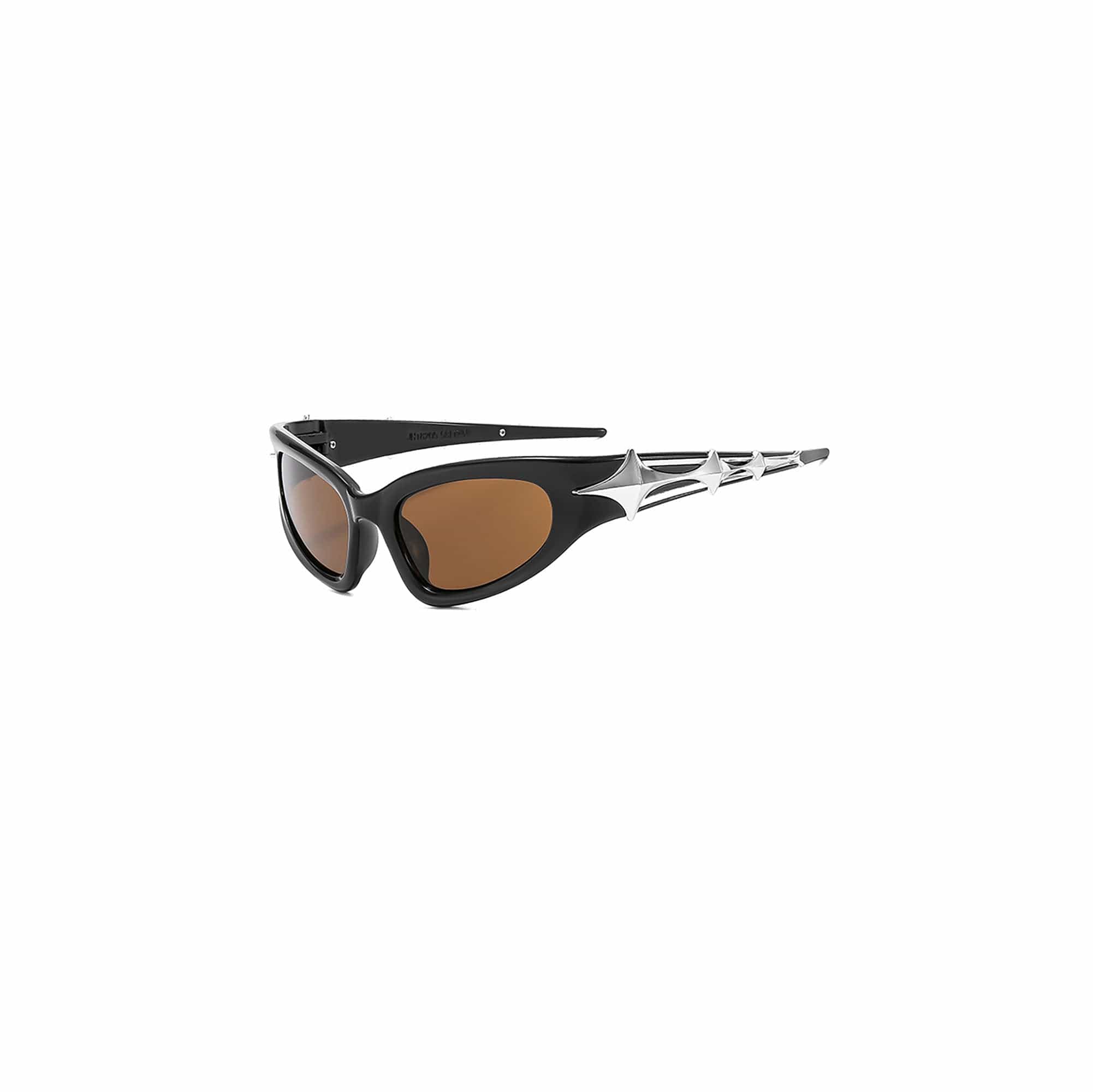 Star-Temple Cat-Eye Sport Sunglasses - view 3