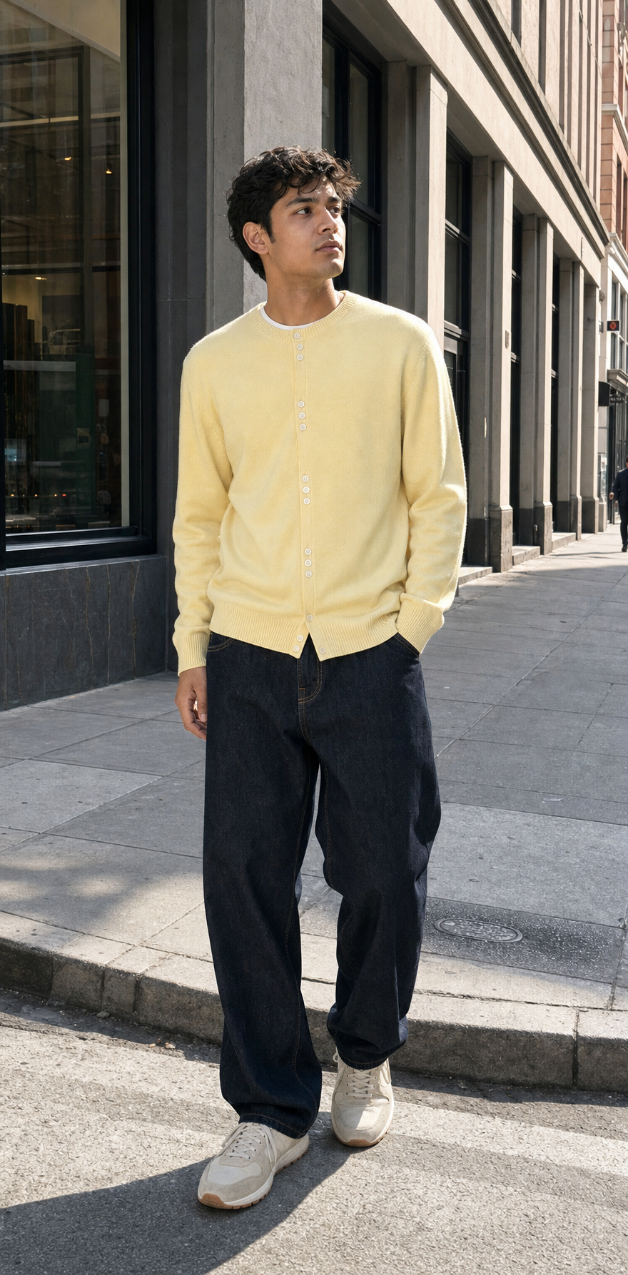 Haze Button Knit Cardigan showcase 1